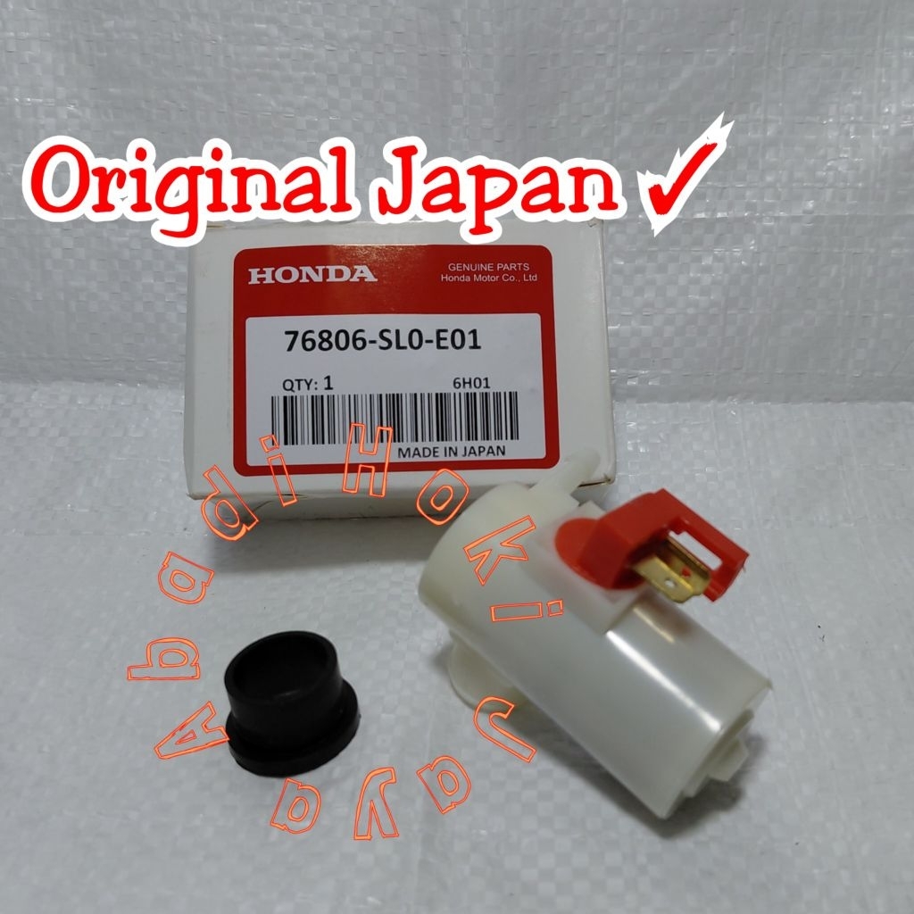 Motor Washer Dinamo Semprotan Tabung Wiper Honda Ferio Genio Estilo Civic vti vtis Nouva Nova LX Gra