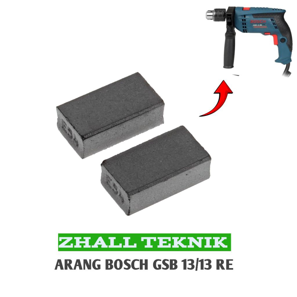Carbon brush Arang Untuk Mesin Bor Bosch GSB 13/13RE