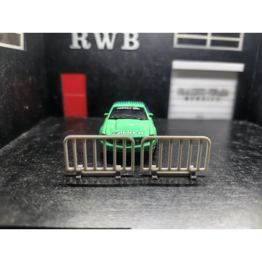 3D Print maket aksesoris diorama Pagar skala 1 : 64 hotwheels mbx tomica