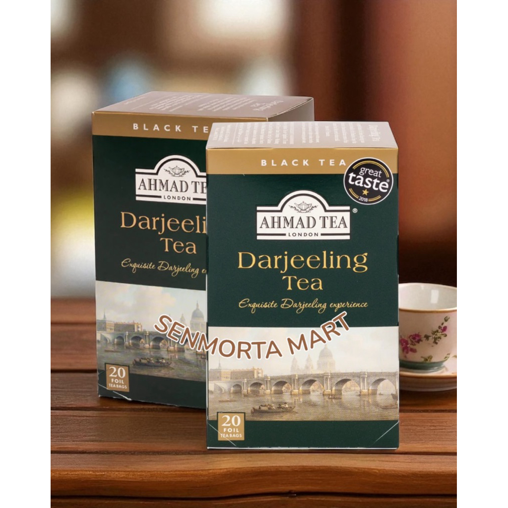 

AHMAD TEA DARJEELING BLACK TEA | TEH HITAM DARJEELING | TEH CELUP IMPORT LONDON