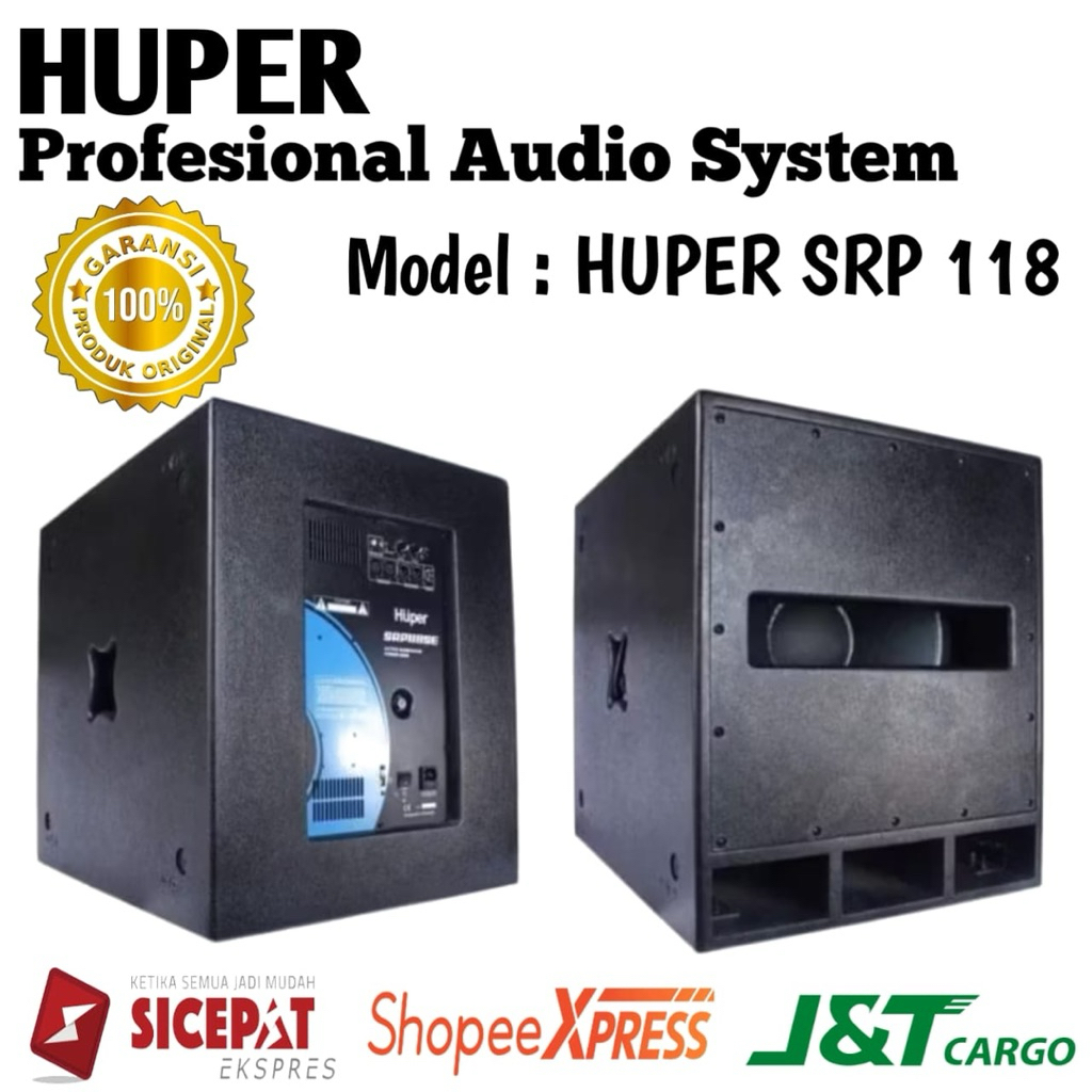 Subwoofer Aktif Huper Srp118Se Original Subwoofer Aktif Huper 18inch