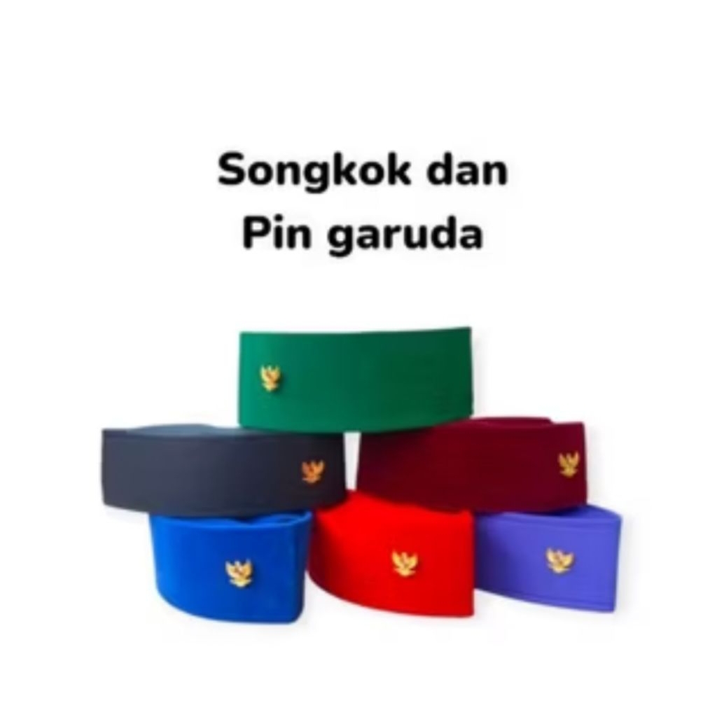 peci polos / peci dan pin / songkok / songkok warna / kopiah