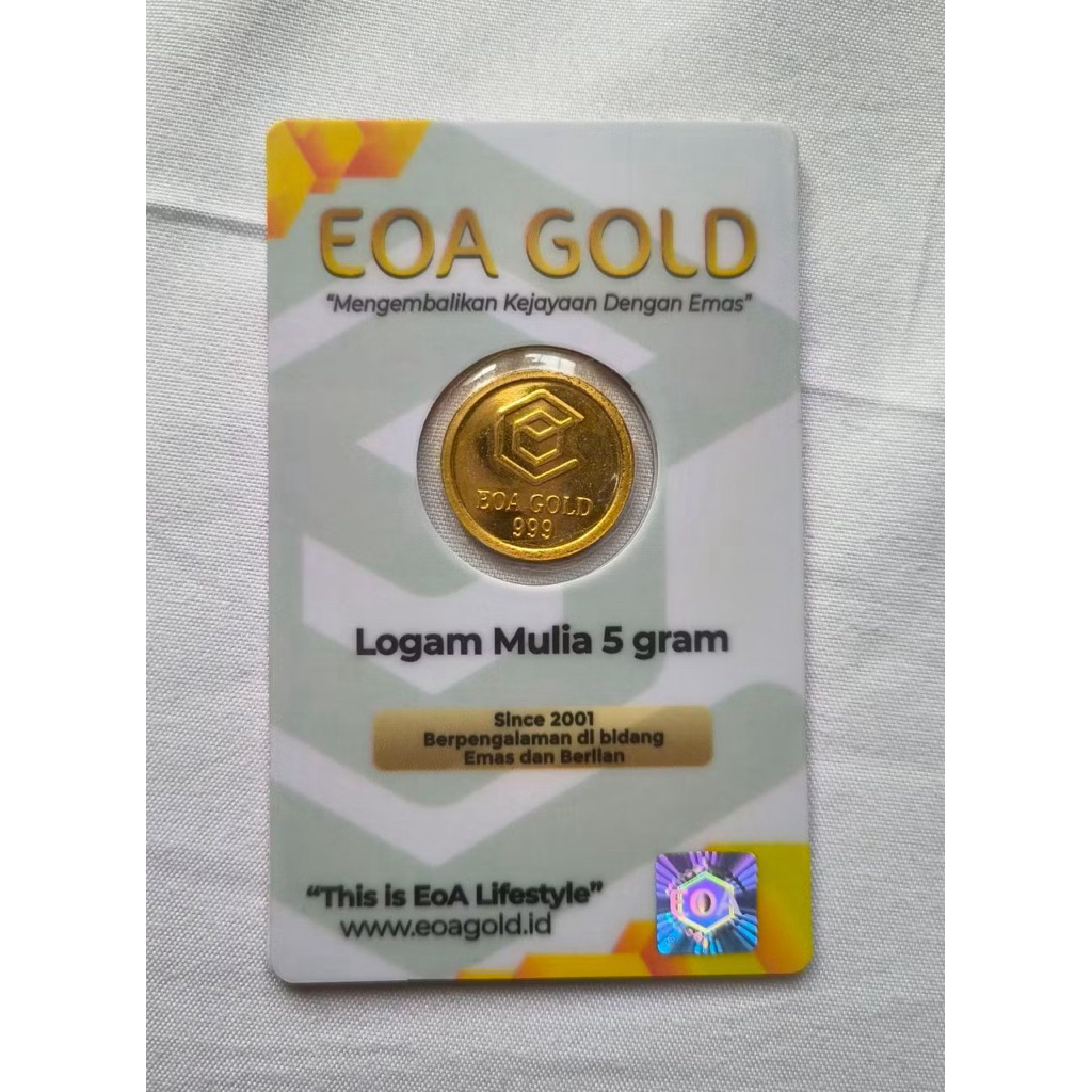 replika logam mulia EOA  gold REPLIKA PAJANGAN PIGURA