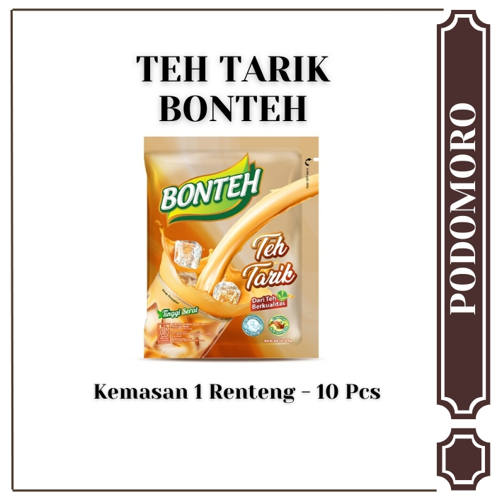

Bonteh Teh Tarik Tinggal Seduh - Bisa dengan air dingin es - 1 Renteng isi 10 Pcs