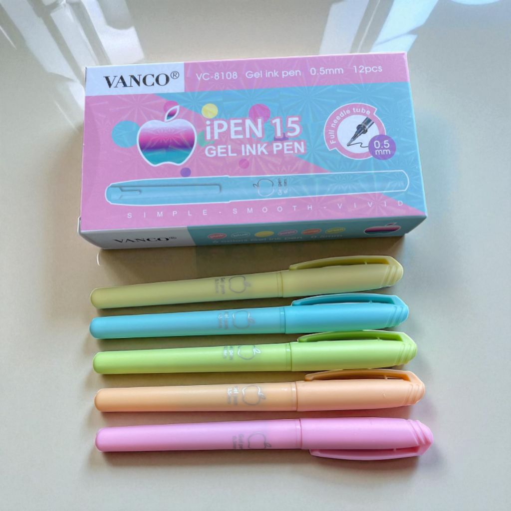 

Pulpen iPen 14 Pro 16 Gel Pen Apple Apel (Isi 12pcs)