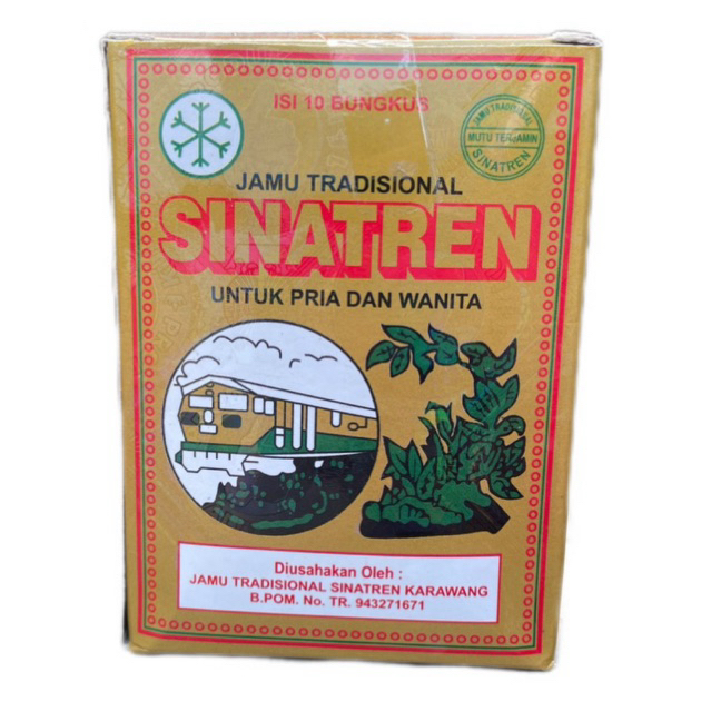 

Jamu Pegal Linu Asam Urat 1 Box isi 10 Bungkus Kereta Lama