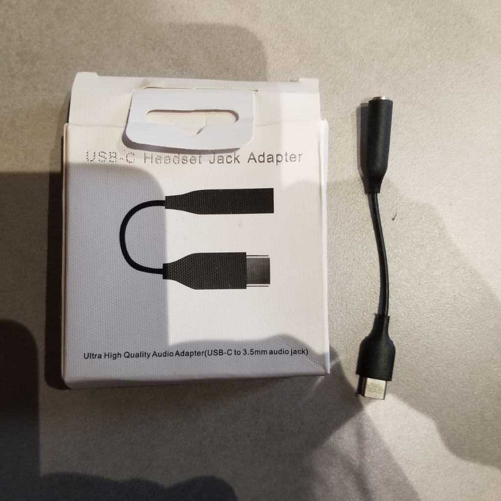 HEADSET JACK ADAPTER / SAMBUNGAN HEADSET TYPE C USB-C