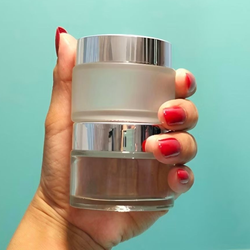 Pot Cream 30ml Kaca Bening Pot Cream Kaca Bening Kaca Doff Pot Kosong Refill Pot Cream Tempat Wadah 