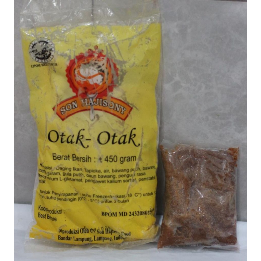 

Otak-otak Plus Bumbu Kacang Son Haji Sony Lampung