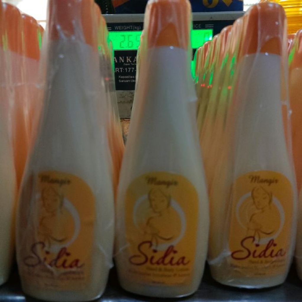 6pcs sidia handbody lotion 90ml -parfum mawar dan mangir wangi
