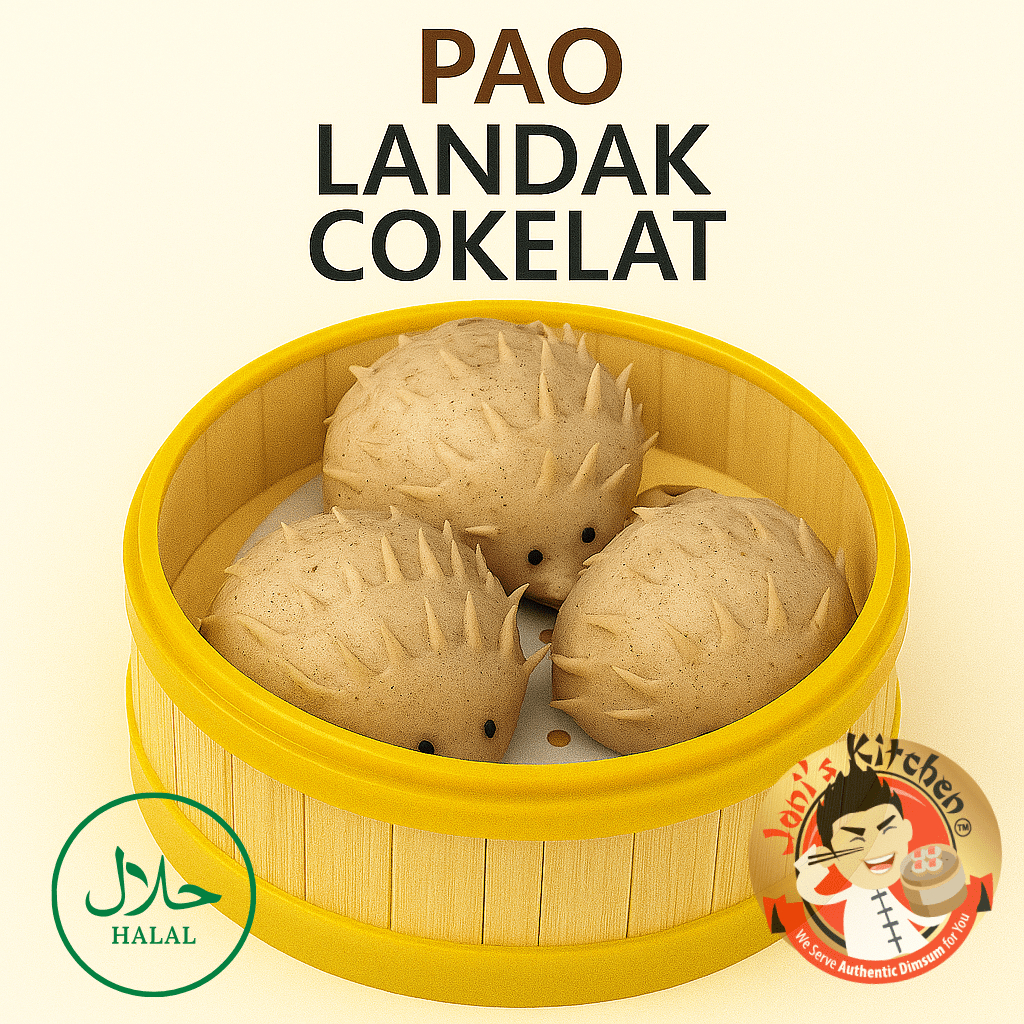 

BAKPAO LANDAK ISI COKLAT TANPA PENGAWET