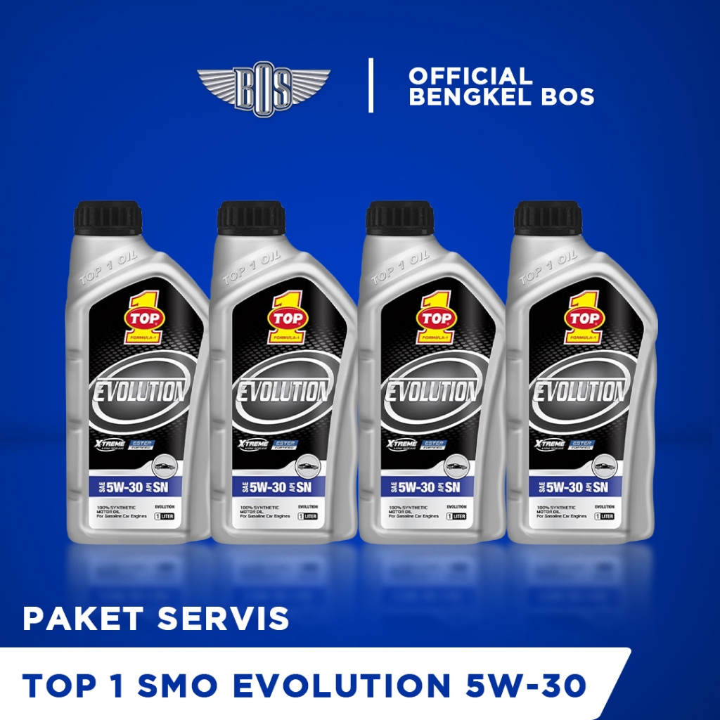 Paket Ganti Oli Top 1 Evolution 5W-30