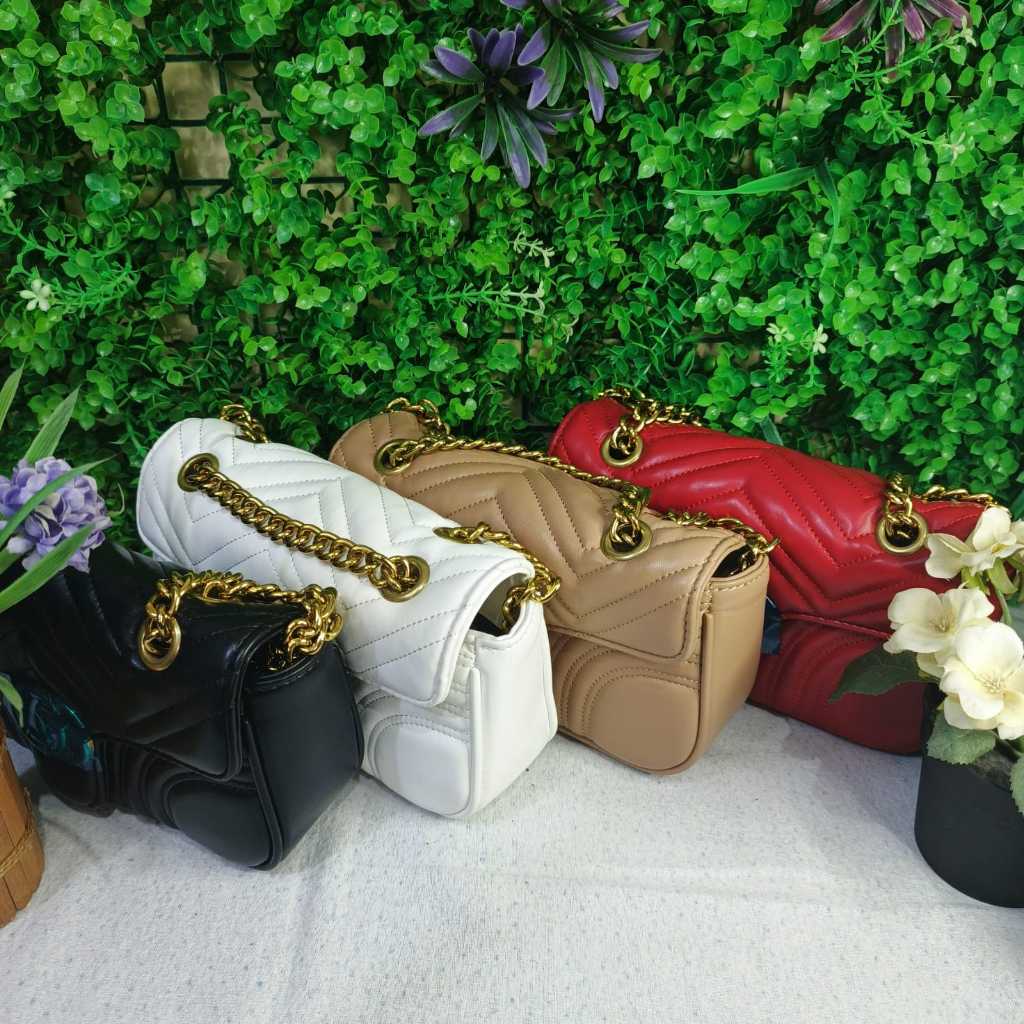 GUCONG MARMONT SLING BAG MINI KULIT
