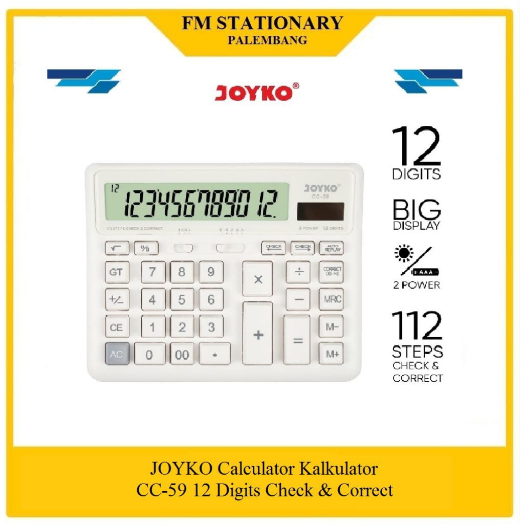 

Kalkulato joyko CC-59 12 Digits