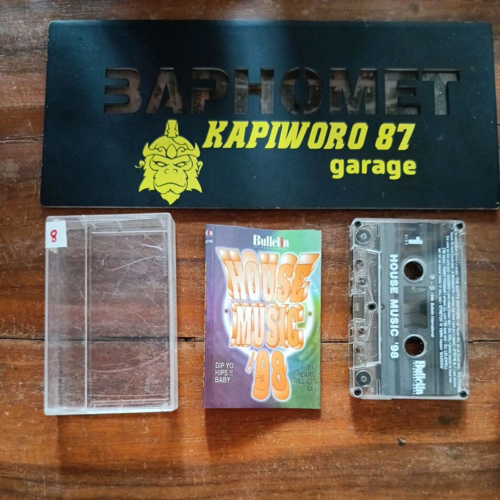 kaset pita,,,HOUSE MUSIC '98