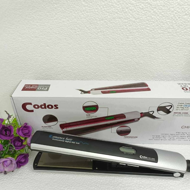 CATOK CODOS CHI-2300 ROMANCE HAIR CATOKAN ION SMOOTHING FLAT IRON