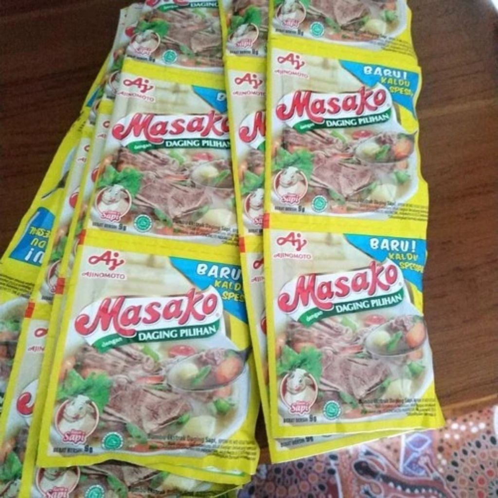

PAKET BUMBU PENYEDAP MASAKO 3 RENTENG ISI 36 sachet