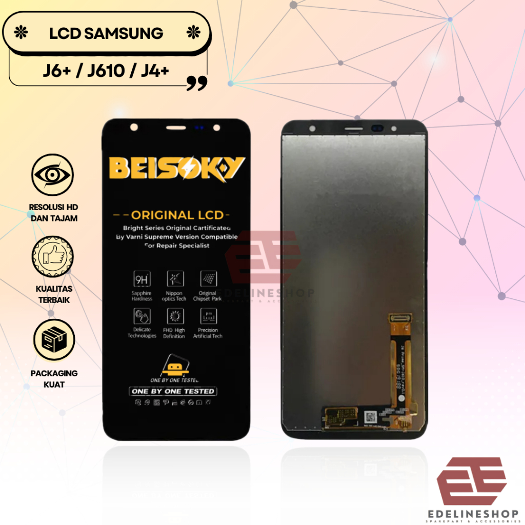 LCD SAMSUNG J6+ / J610 / J4+ / J415 J6 PLUS J6PLUS J4 PLUS J4PLUS ORIGINAL