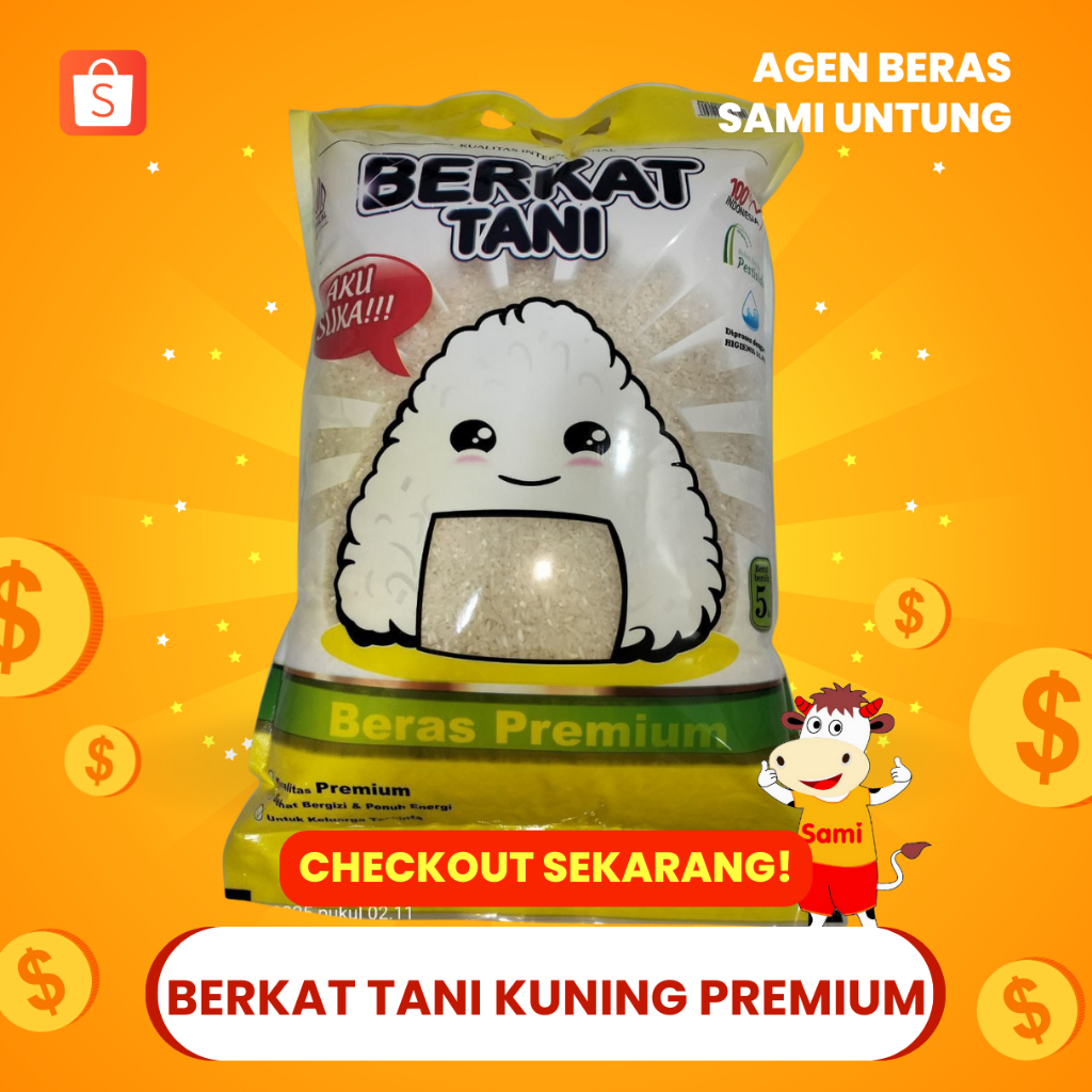 

BERAS BERKAT TANI KUNING 5KG