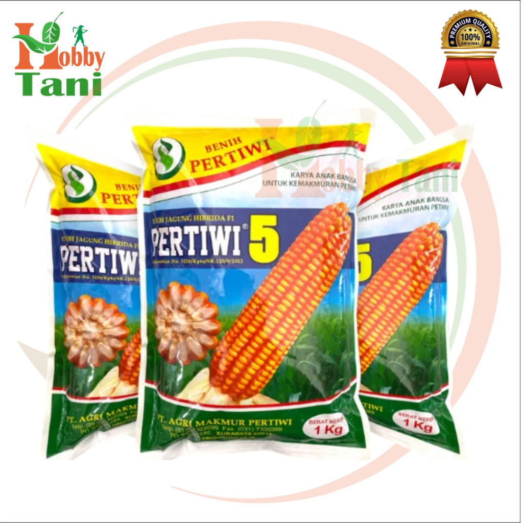 Benih Jagung Hibrida Super Pertiwi 5 Netto 1 kg Original