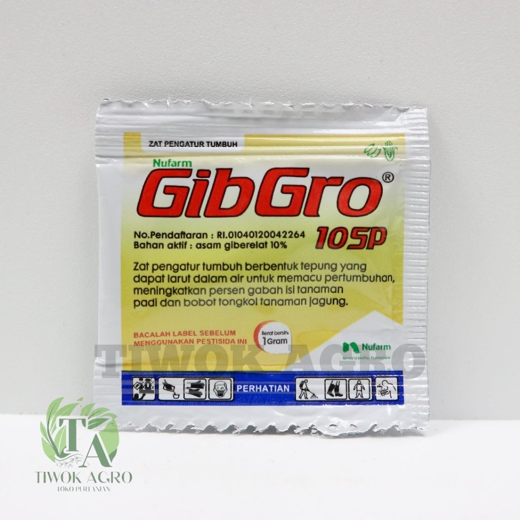 Gibgro 10 SP - ZPT Hormon Pertumbuhan Tanaman & Pembuahan