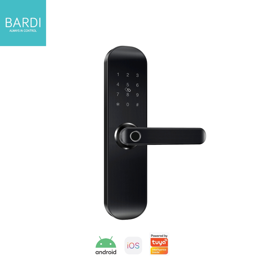BARDI Smart Door Lock With Handle