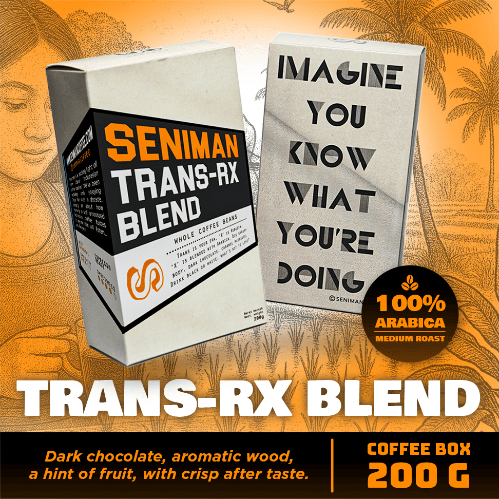 

Seniman Coffee Beans / Biji Kopi Trans RX Blend 200gr
