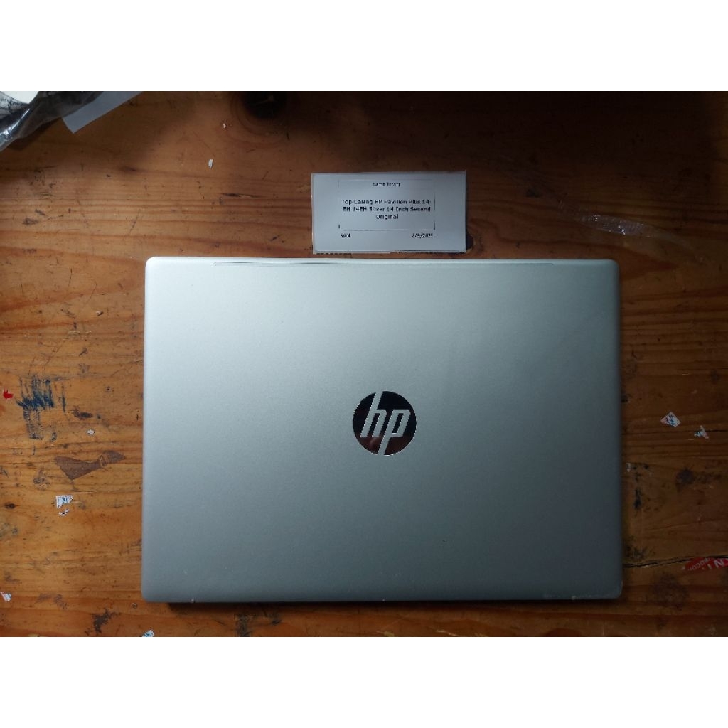 Top Casing HP Pavilion Plus 14 EH 14EH Silver 14 inch second original