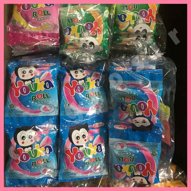 

YOUKA ROLL PERMEN GULUNG PACK ISI 20 PCS