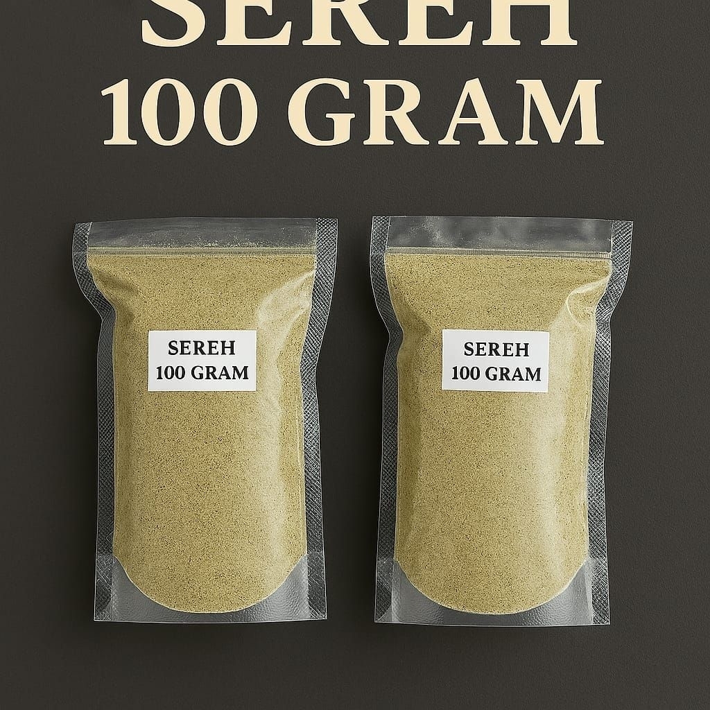 

Herbal Bubuk Sereh 100 Gram | Serei Bubuk Murni 100gr