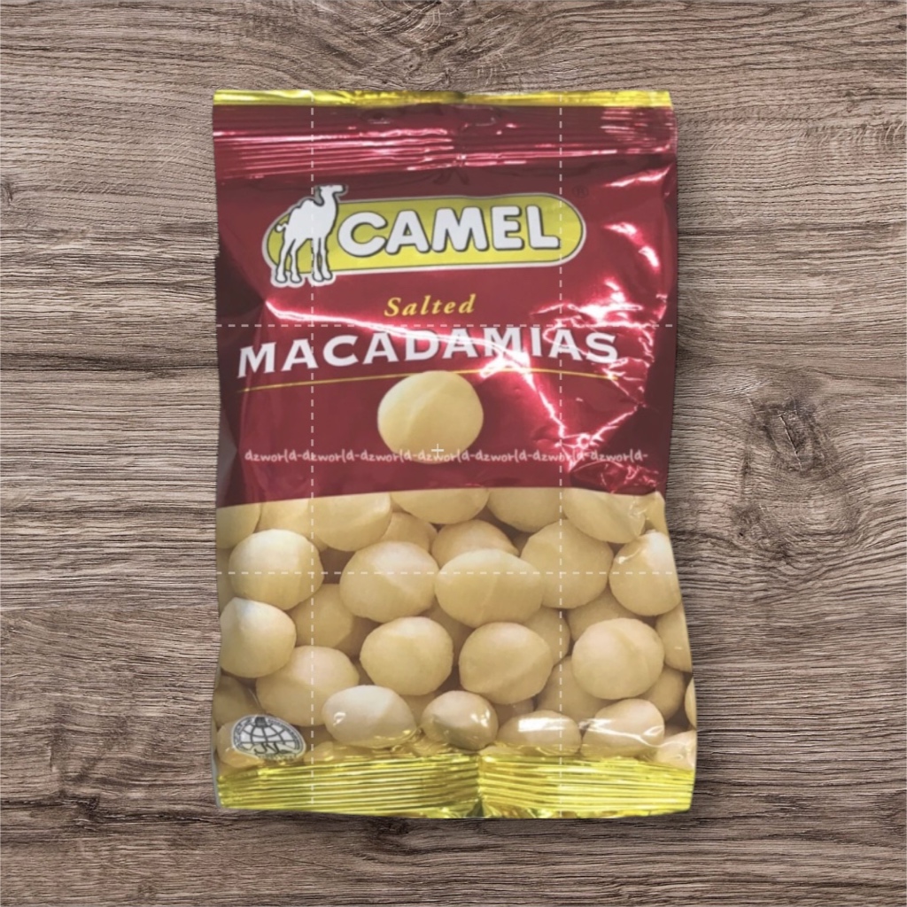 

Camel Macadamias 40gr Makanan Ringan Rendah Lemak Kacang Kamel Camels