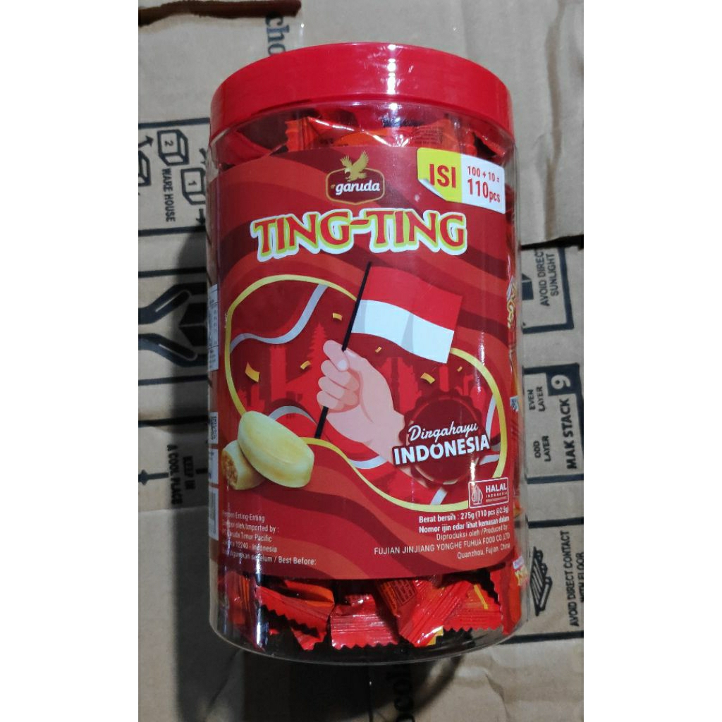 

Permen Ting Ting Jar Toples Isi 100 Pcs