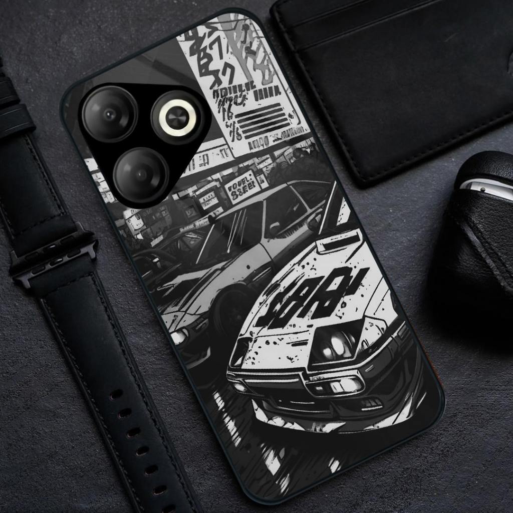 Softcase Glass Kaca Infinix Smart 10 HD [BSG-38] - Casing Hp Infinix Smart 10 HD  - Softcase   Infin