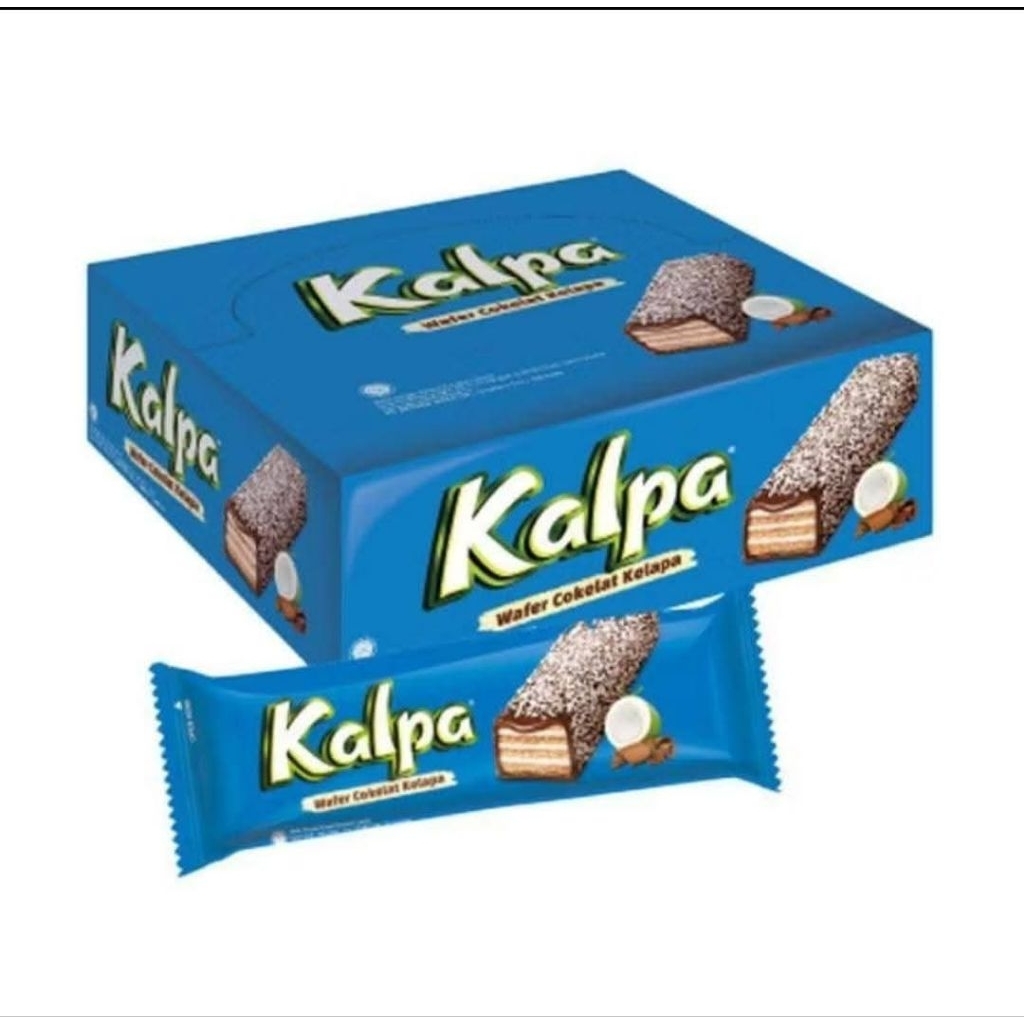 

Kalpa wafer coklat kelapa 1 box 12 pc