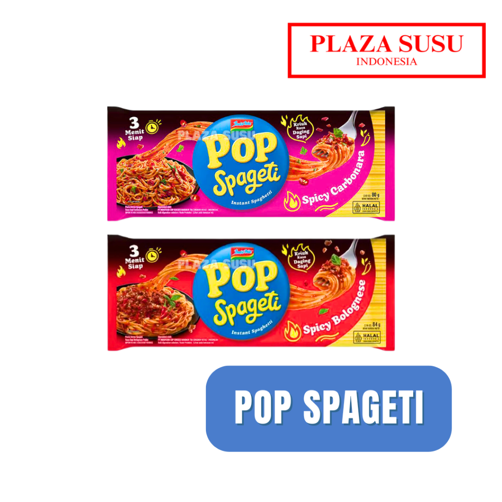 

INSTANT NOODLES POP SPAGETI INDOMIE SPAGHETTI RASA CARBONARA/BOLOGNESE