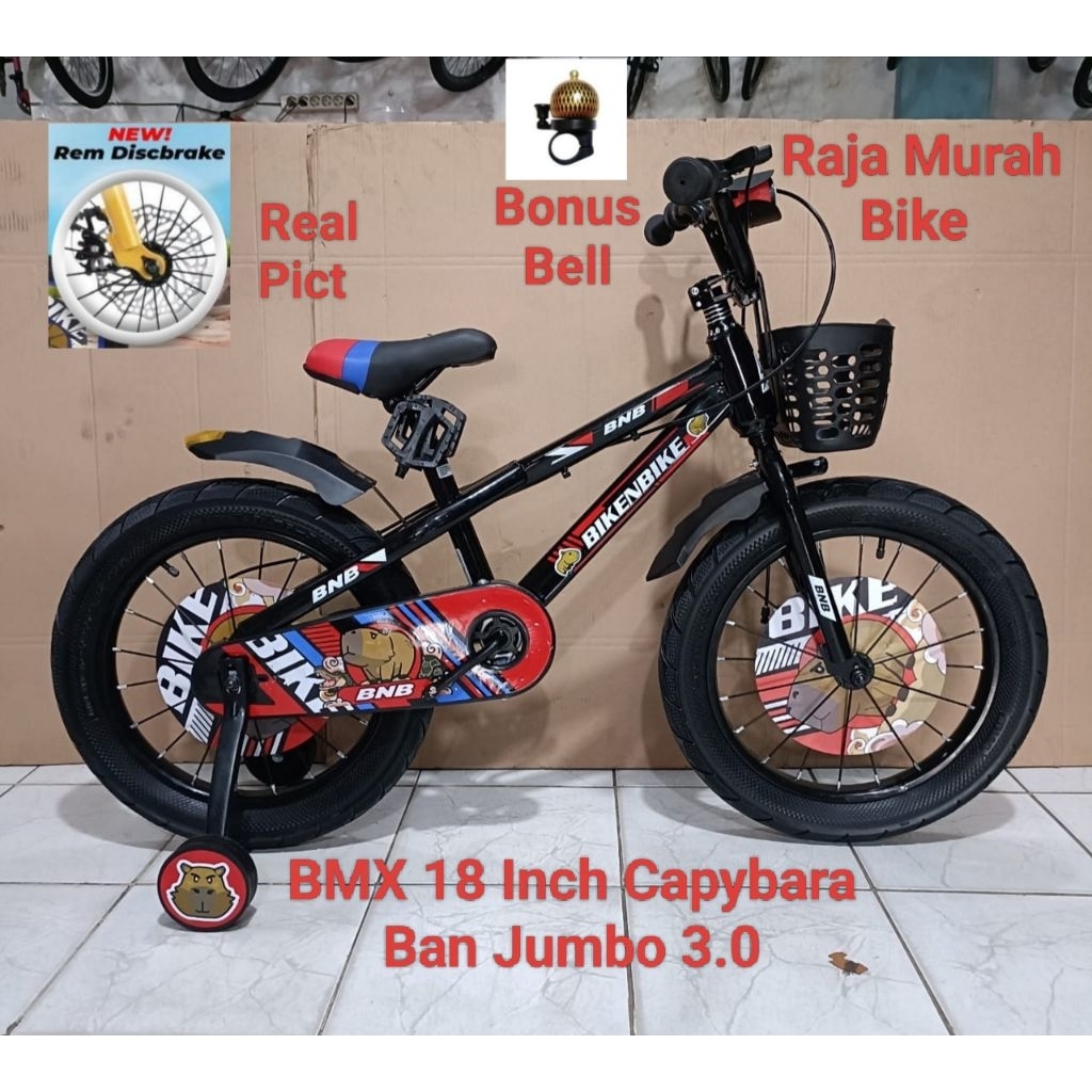 Sepeda Anak Laki Laki Bmx 18 Inch Bnb Capybara Sepeda Anak Terbaru Bnb Bmx Capybara 18 Inch