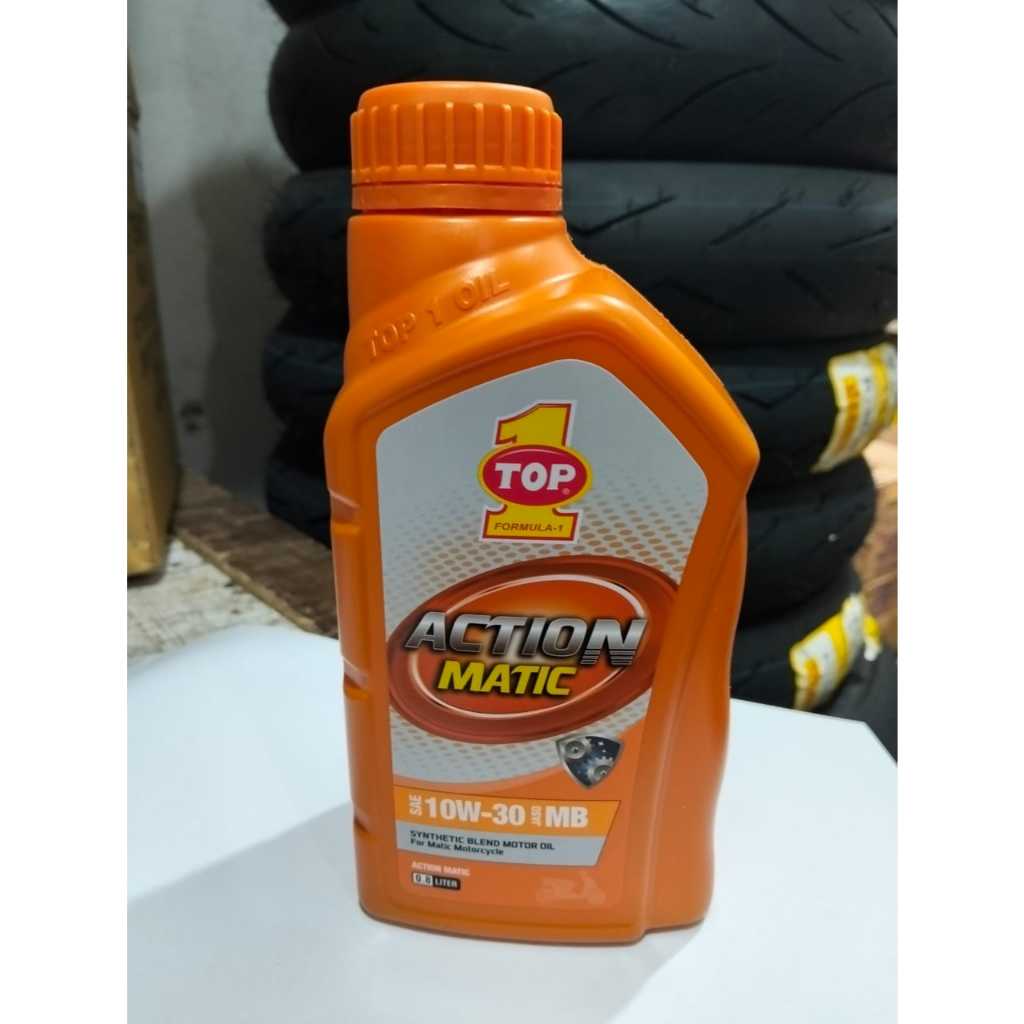 TOP 1 ACTION MATIC SAE 10W-30 800ML - Oli Motor Matic Original Resmi - Top1 Matic10W30