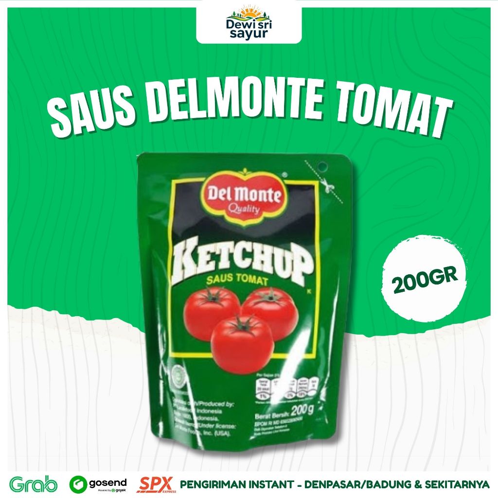 

Saus Delmonte Tomat 200gr – Dewi Sri Sayur