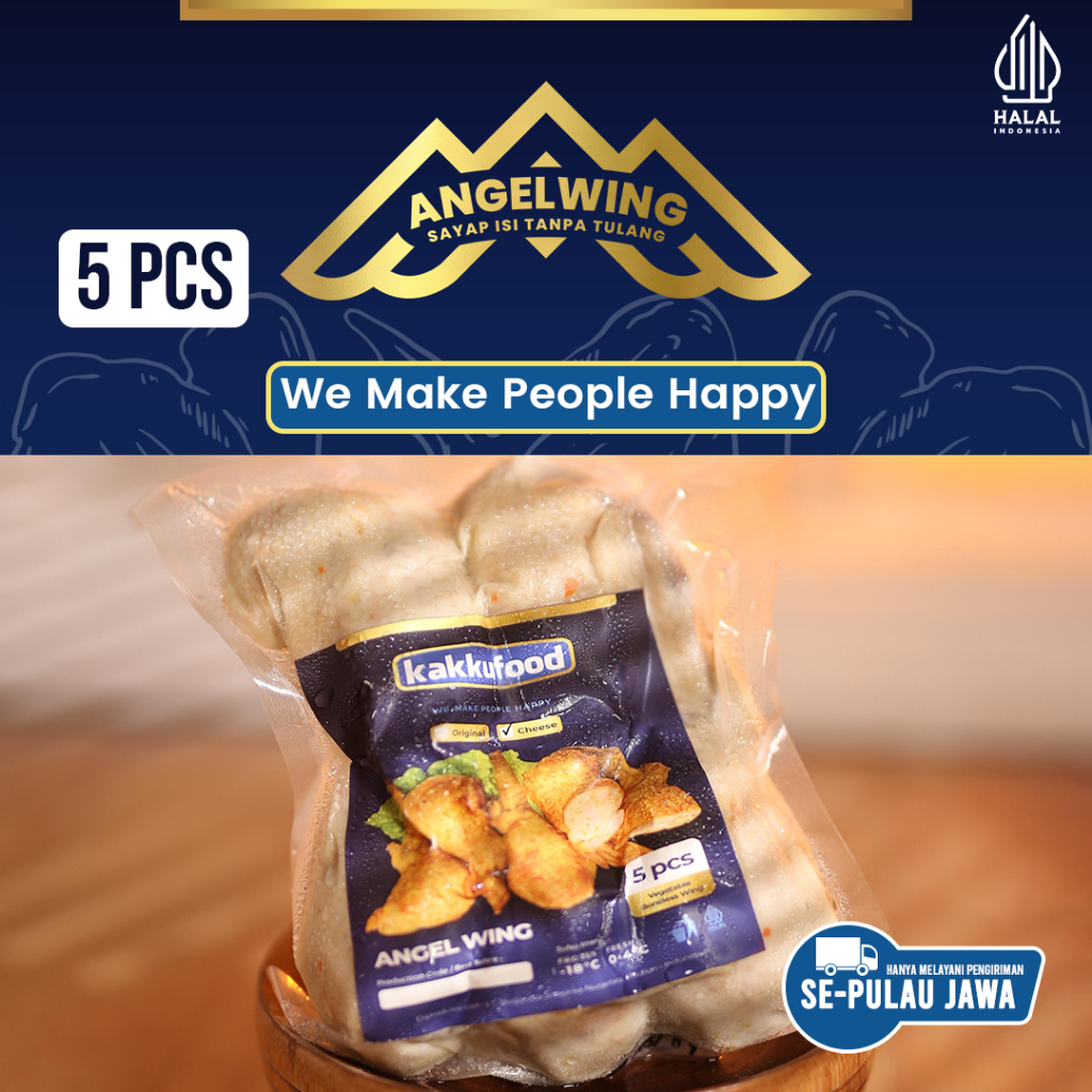 

Tori No Teba by Angel Wing – Vegetable Boneless Chicken Wings Isi Daging & Sayur