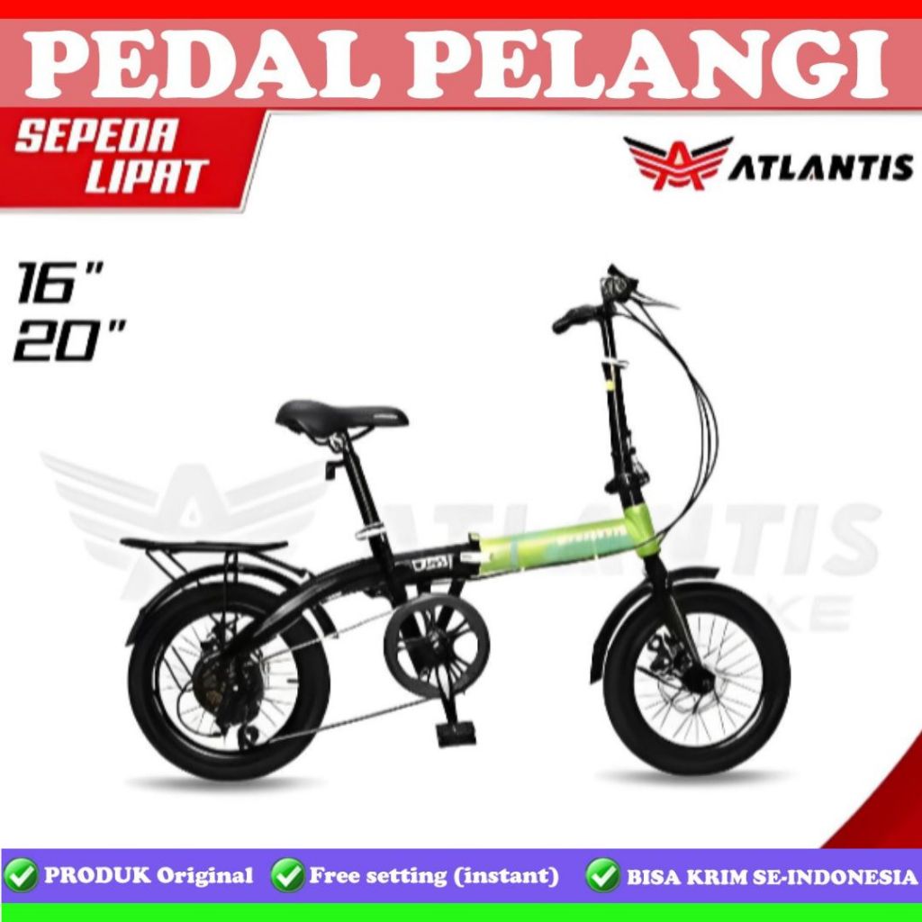 SEPEDA LIPAT ATLANTIS Crosby 16- 20 INCH