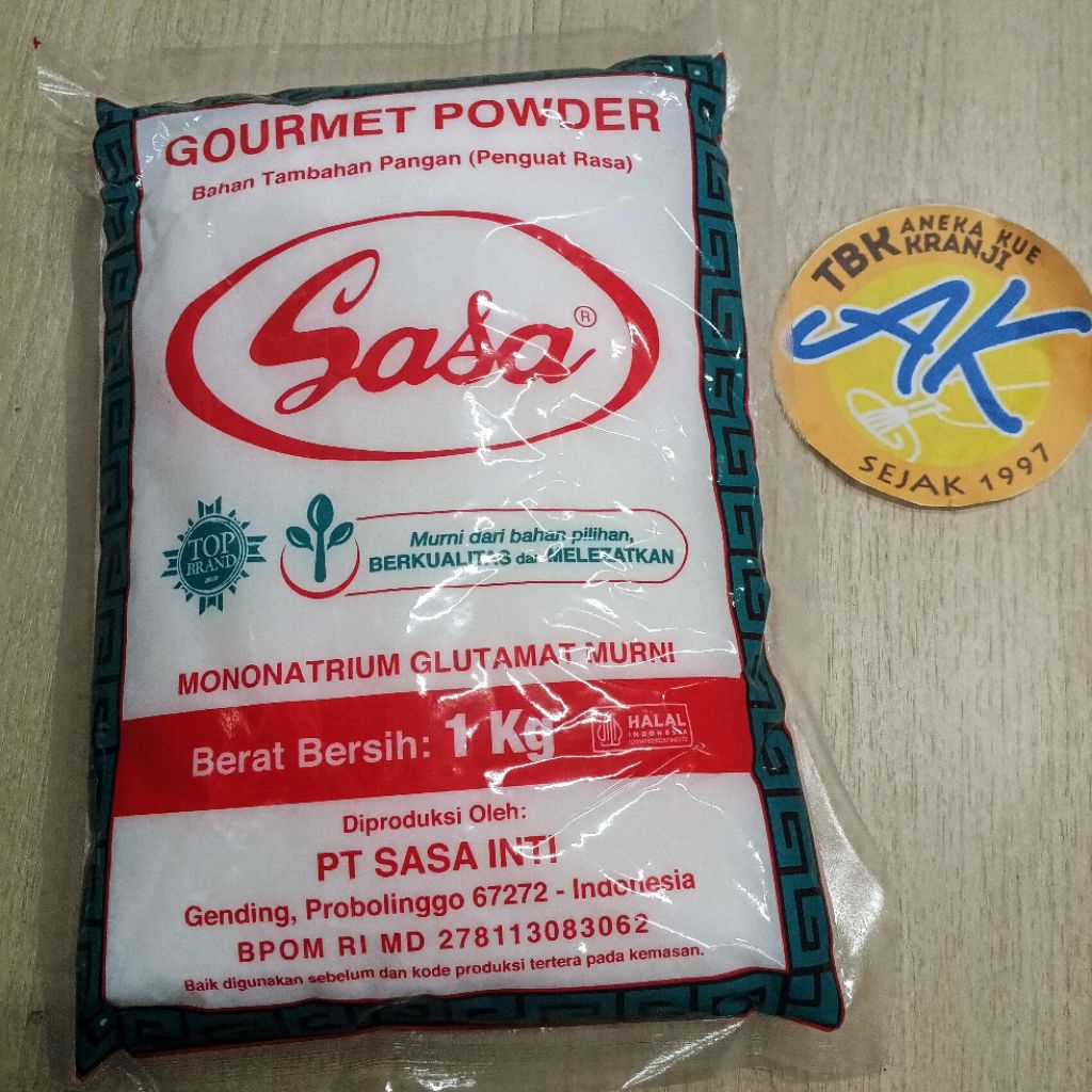 

Sasa Micin MSG kemasan 1kg