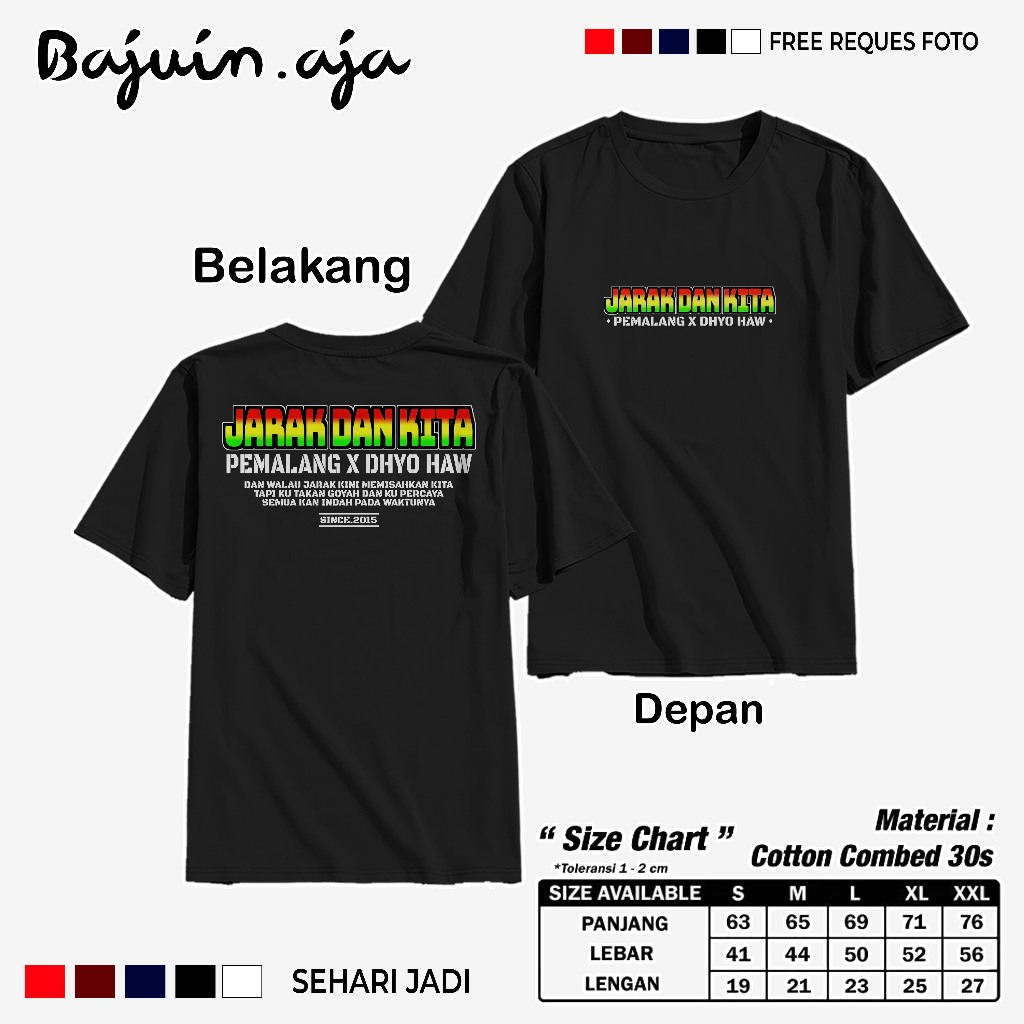 KAOS DHYOHAW PEMALANG KAOS BAND DHYO HAW KAOS BAND REGAE COCOK UNTUK PRIA DAN WANITA