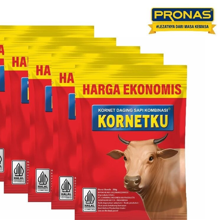 

KORNETKU PRONAS DAGING SAPI KOMBINASI POUCH 50gr