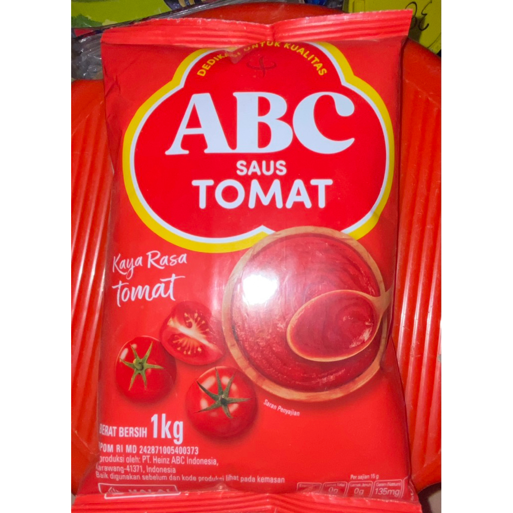 

Abc Saus Tomat 1kg