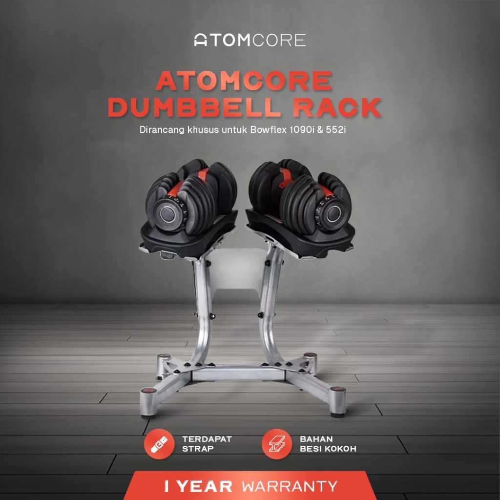 Atomcore Rak Bowflex Rack Dumbbell 552i/1090i