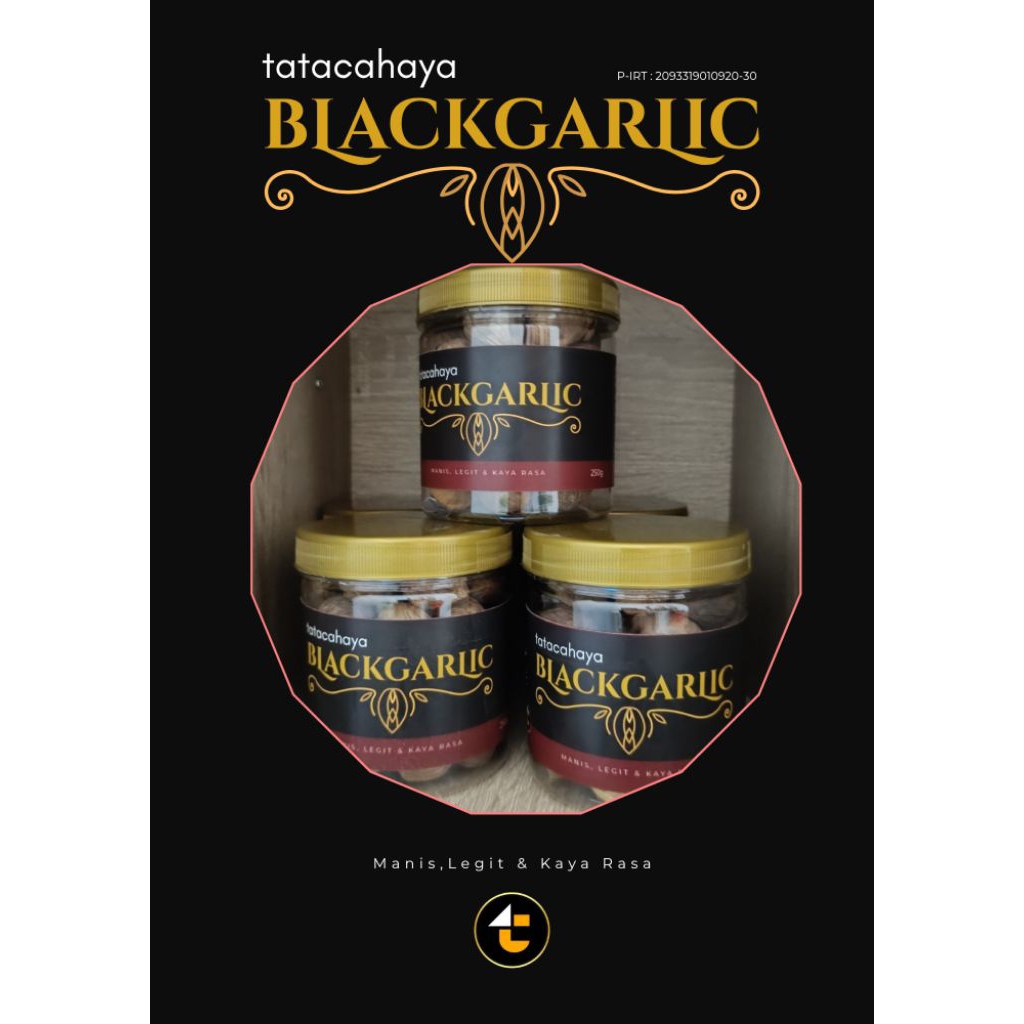 

Black Garlic Tata Cahaya 250g
