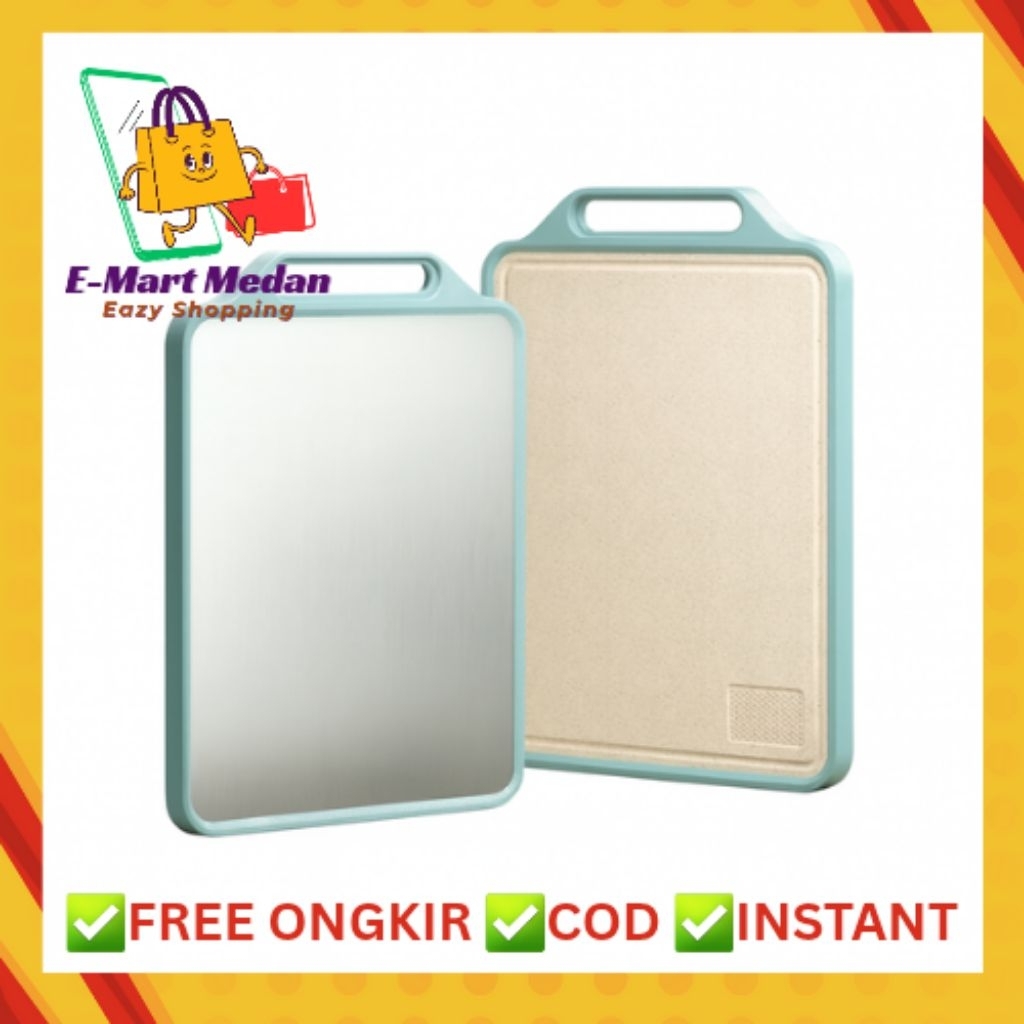 talenan multifungsi 2 sisi/ talenan anti jamur / talenan dapur multifungsi