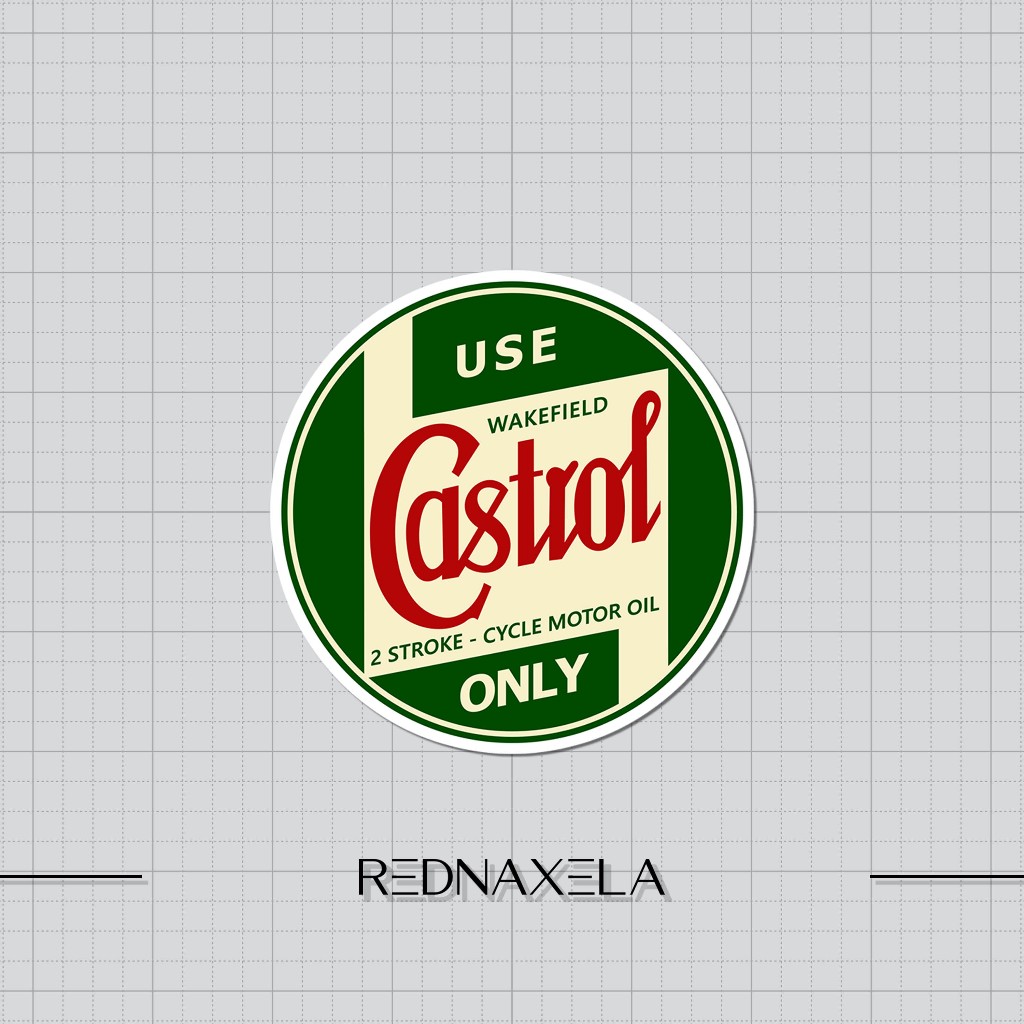 

Stiker Vinyl Castrol Old Logo Stiker Koper Outdoor Sticker