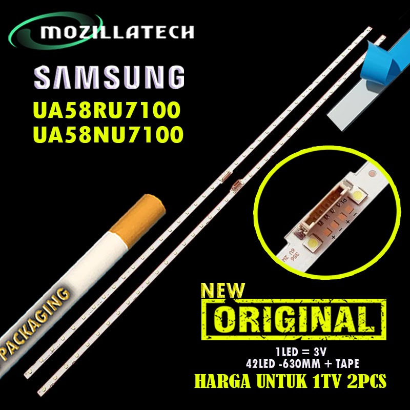 BACKLIGHT SAMSUNG 58 UA58RU7100K UA58NU7100K UA58RU7100 UA58NU7100 58RU JL.E580M2330-408BS-R7P-M-HF