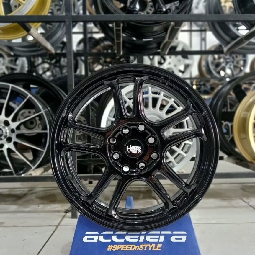 Velg R15 • Mobil 4 Baut Roda • Single Pcd 4 x 100 • Hsr Nx Spo